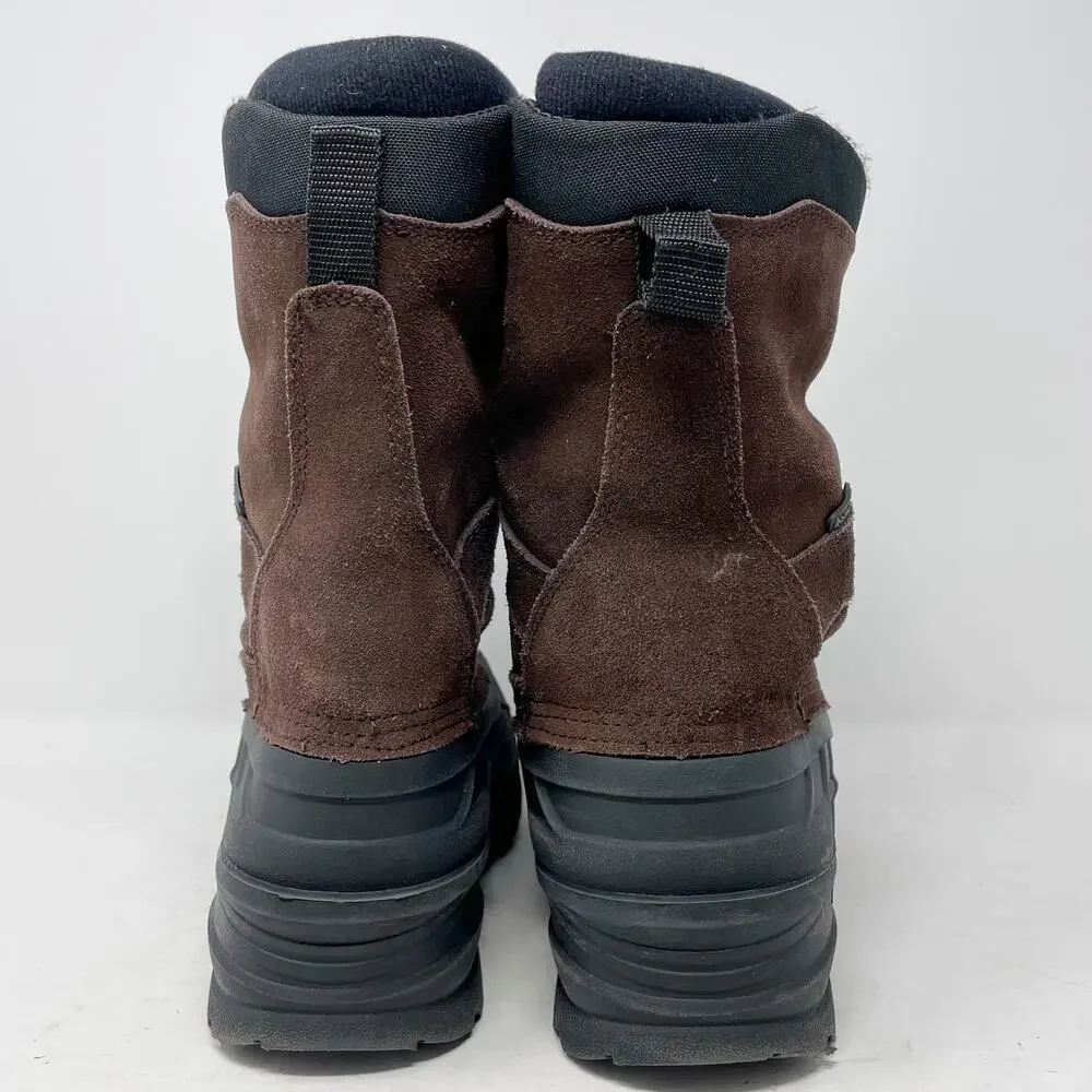 Kamik Suede Nation Plus Waterproof Insulated Winter Boots Mens 8